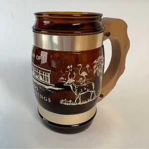 Vintage Florida Souvenir beer mug Silver Spring’s.